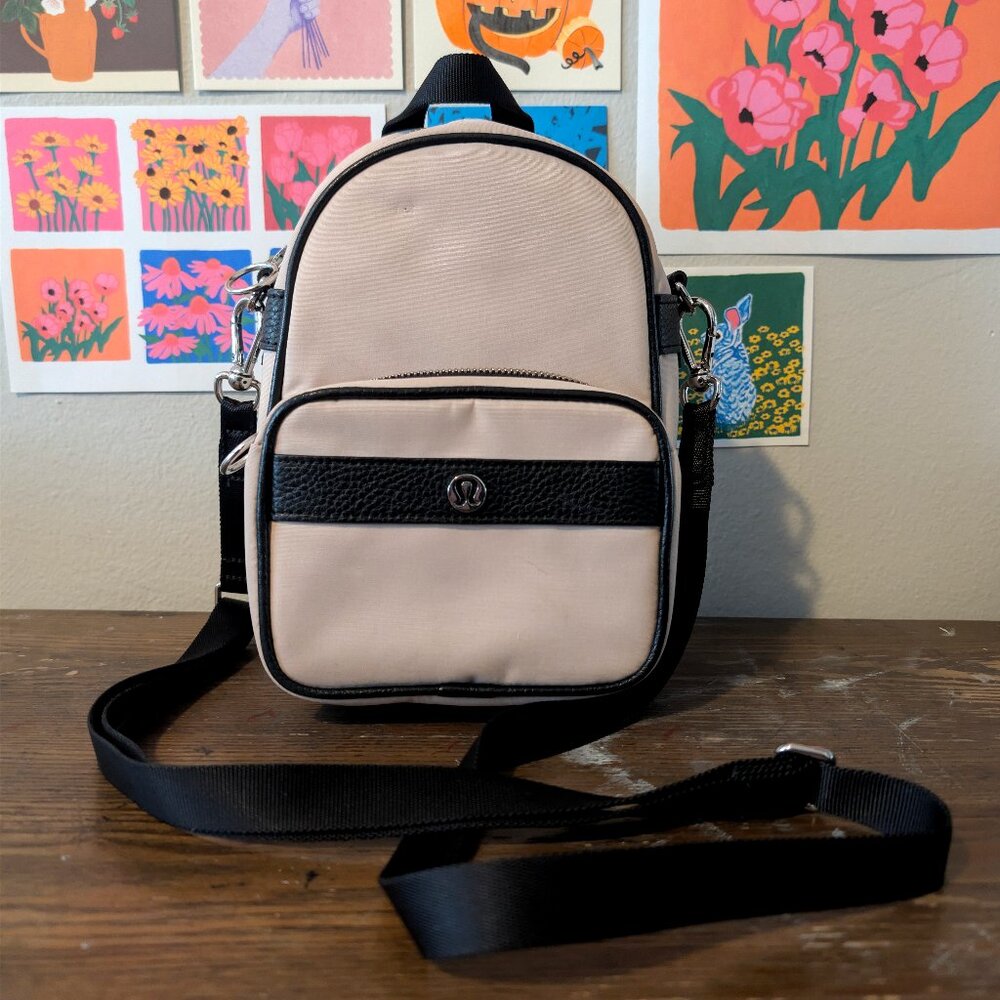 Lululemon Now and Always Convertible Backpack-Crossbody Mini Bag (Locarno)